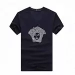 versace tee shirt 2020 col-v blue